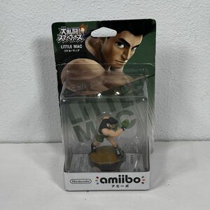 Nintendo Amiibo Little Mac Super Smash Bros‎ Japan 1st Print Brand New